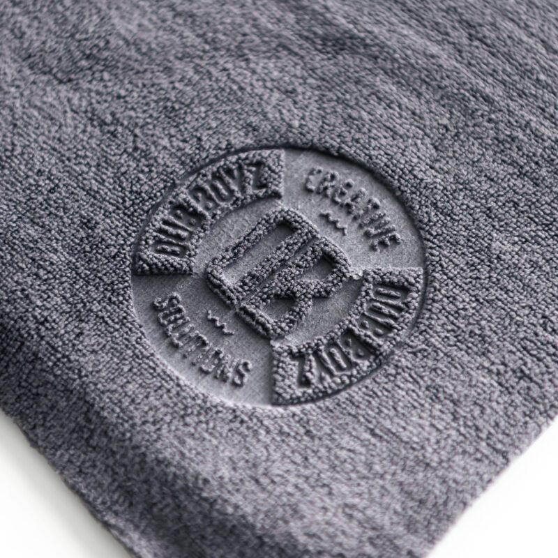 Toalha de Microfibra 40×40 350gsm Dub Towel Cinza- Dub Boyz - Image 3