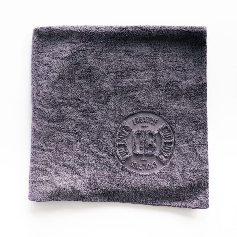 Toalha de Microfibra 40×40 350gsm Dub Towel Cinza- Dub Boyz - Image 4