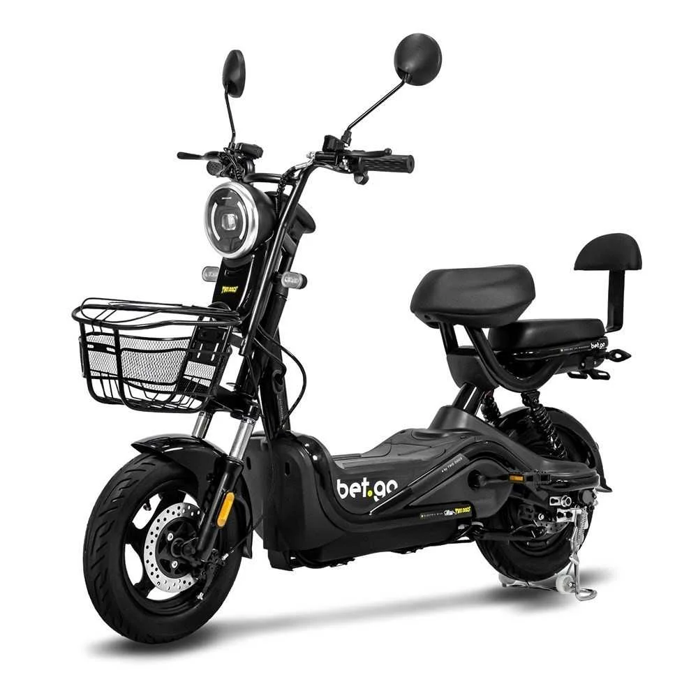BICICLETA ELÉTRICA BET.GO 1000W LÍTIO 48V TWO DOGS