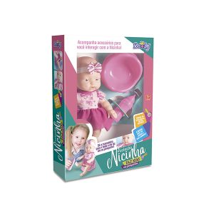 Boneca Nicinha C/piniquinho Faz Xixi