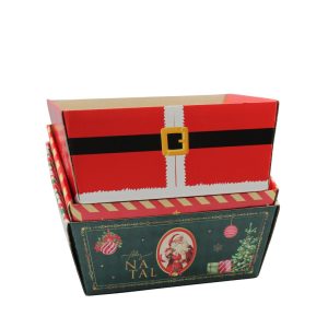 Bandeja Papelao Natal 17×12,5x8cm