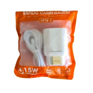 Carregador Iphone H’Maston LR18-2/LIGHTNING 15W – Carregador Rápido