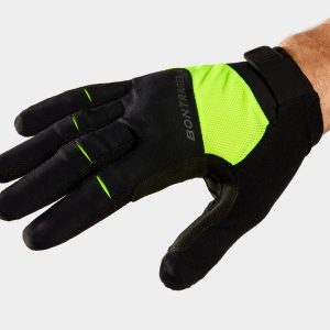 Luvas de Ciclismo Integrais Bontrager Circuit Twin Gel Amarelo Radioativo S