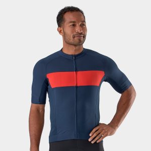 Jersey Trek Circuit LTD Azul Deep Dark – Vermelho Víbora M