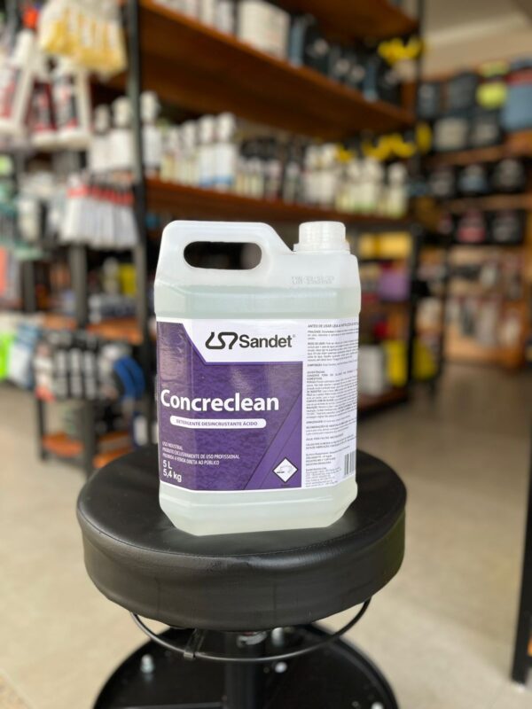 Concreclean Detergente Desincrustante Ácido 5L – Sandet - Image 2