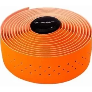 FITA DE GUIDÃO TSW SPEED FURADA EVA/PU LARANJA