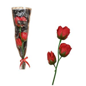 Galho Botao Rosa C/03