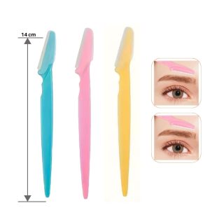 Navalhete Unisex P/ Sobrancelha E Rosto Lâmina Fixa