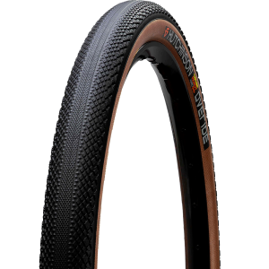 Pneu Gravel Hutchinson Overide 700x38c TLR preto/castanho