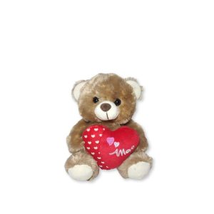 Urso Pelucia Pq C/ Coracao