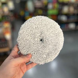 Boina de Microfibra Cinza Kut Microfiber Waxing 5″ – Kers