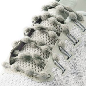 Caterpy Elastic Laces Ghost Grey 75cm
