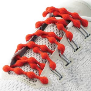 Caterpy Elastic Laces Ruby Red 75cm