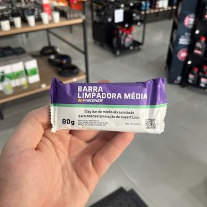 Clay Bar Média Barra Limpadora 80g – Finisher