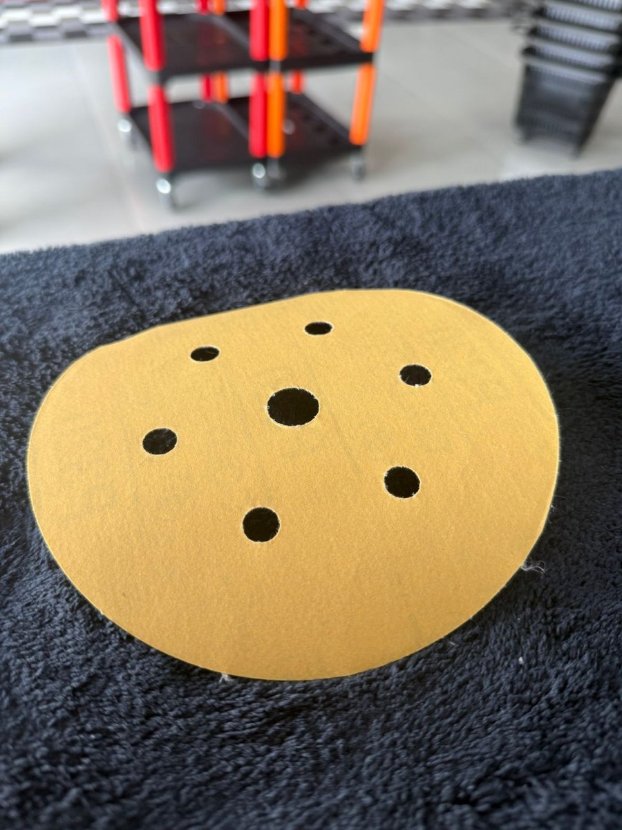 Disco de Lixa Hookit Ouro 216U G-320 152m 7 Furos – 3M