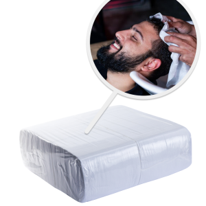 Toalha Descartável para Barbearia 30x45cm – Pct 500 unid.